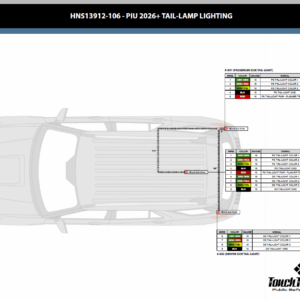 2026+ Ford Police Interceptor Utility Rear Tail Lamp Harness